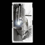 Coque Sony Xpéria Z Ultra Voiture en noir et blanc PR 20