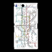 Coque Sony Xpéria Z Ultra Plan de métro de Londres