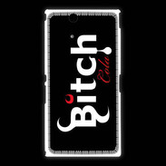 Coque Sony Xpéria Z Ultra Bitch Cola fond noir