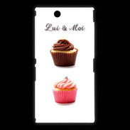 Coque Sony Xpéria Z Ultra Cupcake lui et moi PR