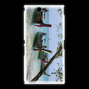 Coque Sony Xpéria Z Ultra DP Barge en bord de plage 2