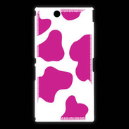 Coque Sony Xpéria Z Ultra vache rose