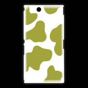 Coque Sony Xpéria Z Ultra vache verte