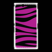Coque Sony Xpéria Z Ultra zèbre rose & noir