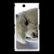 Coque Sony Xpéria Z Ultra portrait de lama PB 1