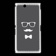 Coque Sony Xpéria Z Ultra moustache & noeud 2