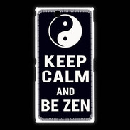 Coque Sony Xpéria Z Ultra Keep Calm Be Zen Noir