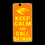 Coque Sony Xpéria Z Ultra Keep Calm Call Batman Orange