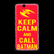 Coque Sony Xpéria Z Ultra Keep Calm Call Batman Rouge