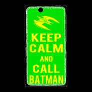 Coque Sony Xpéria Z Ultra Keep Calm Call Batman Vert