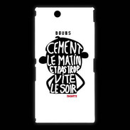 Coque Sony Xpéria Z Ultra Adishatz Humour Doubs