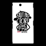 Coque Sony Xpéria Z Ultra Adishatz Humour Meuse