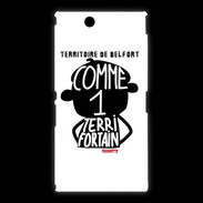 Coque Sony Xpéria Z Ultra Adishatz Humour Territoire de Belfort