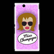 Coque Sony Xpéria Z Ultra Miss Champagne Rousse