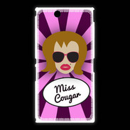 Coque Sony Xpéria Z Ultra Miss Cougar Rousse