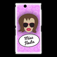 Coque Sony Xpéria Z Ultra Miss Fiesta Chatain