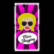 Coque Sony Xpéria Z Ultra Miss Shopping Blonde