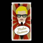 Coque Sony Xpéria Z Ultra Mister Business Blond