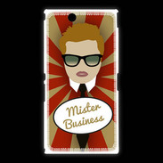 Coque Sony Xpéria Z Ultra Mister Business Roux