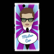 Coque Sony Xpéria Z Ultra Mister Car Chatain