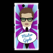 Coque Sony Xpéria Z Ultra Mister Gigolo Chatain