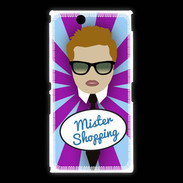 Coque Sony Xpéria Z Ultra Mister Shopping Roux