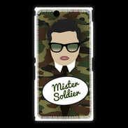 Coque Sony Xpéria Z Ultra Mister Soldier Brun