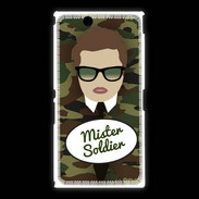 Coque Sony Xpéria Z Ultra Mister Soldier Chatain