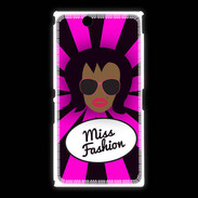 Coque Sony Xpéria Z Ultra Miss Fashion Black