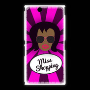 Coque Sony Xpéria Z Ultra Miss Shopping Black