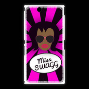 Coque Sony Xpéria Z Ultra Miss Swag Black