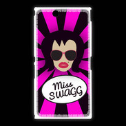 Coque Sony Xpéria Z Ultra Miss Swag Brune