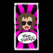 Coque Sony Xpéria Z Ultra Miss Swag Chatain