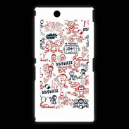 Coque Sony Xpéria Z Ultra Adishatz All Over Rugby
