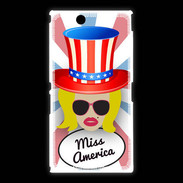 Coque Sony Xpéria Z Ultra Miss USA Blonde