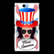 Coque Sony Xpéria Z Ultra Miss USA Brune
