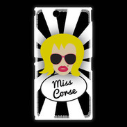 Coque Sony Xpéria Z Ultra Miss Corse Blonde