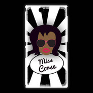 Coque Sony Xpéria Z Ultra Miss Corse Black
