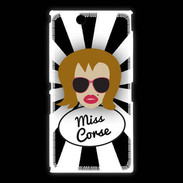 Coque Sony Xpéria Z Ultra Miss Corse Rousse