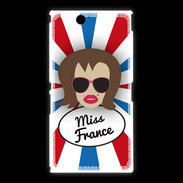 Coque Sony Xpéria Z Ultra Miss France Chatain