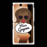 Coque Sony Xpéria Z Ultra Miss Guyane Black