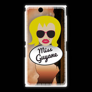Coque Sony Xpéria Z Ultra Miss Guyane Blonde