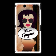 Coque Sony Xpéria Z Ultra Miss Guyane Brune