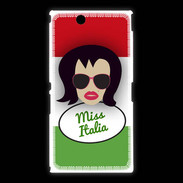 Coque Sony Xpéria Z Ultra Miss Italie Brune
