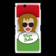 Coque Sony Xpéria Z Ultra Miss Italie Rousse
