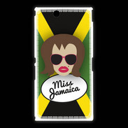 Coque Sony Xpéria Z Ultra Miss Jamaica Chatain