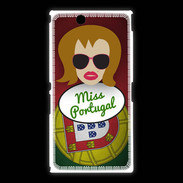 Coque Sony Xpéria Z Ultra Miss Portugal Rousse