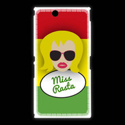 Coque Sony Xpéria Z Ultra Miss Rasta Blonde