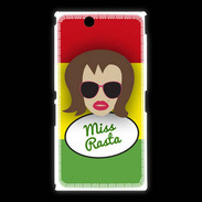 Coque Sony Xpéria Z Ultra Miss Rasta Chatain
