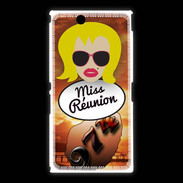 Coque Sony Xpéria Z Ultra Miss Réunion Blonde